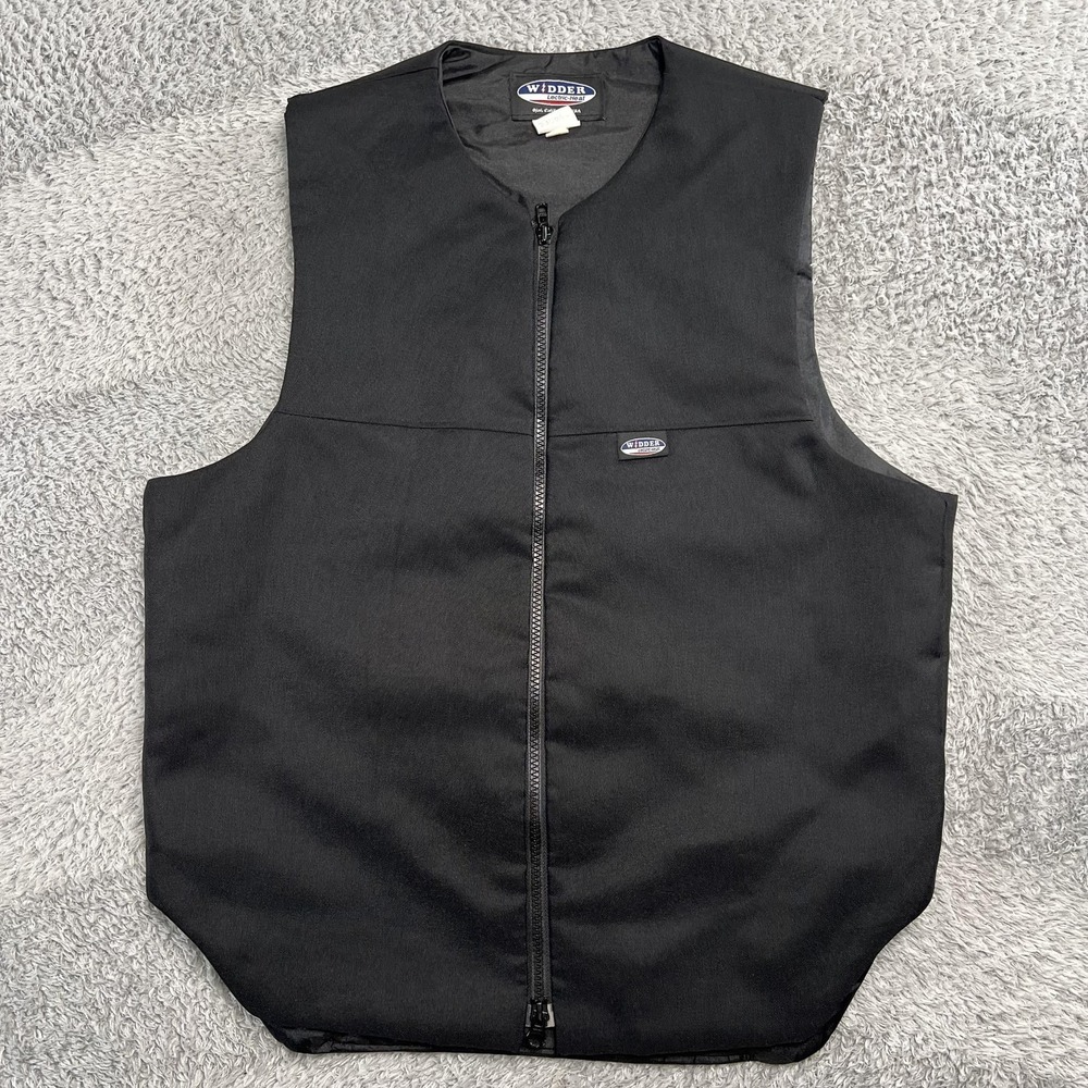 Widder Lectric-Heat Vest Mens 44 Black 12V Heated Motorcycle Made USA Riding
